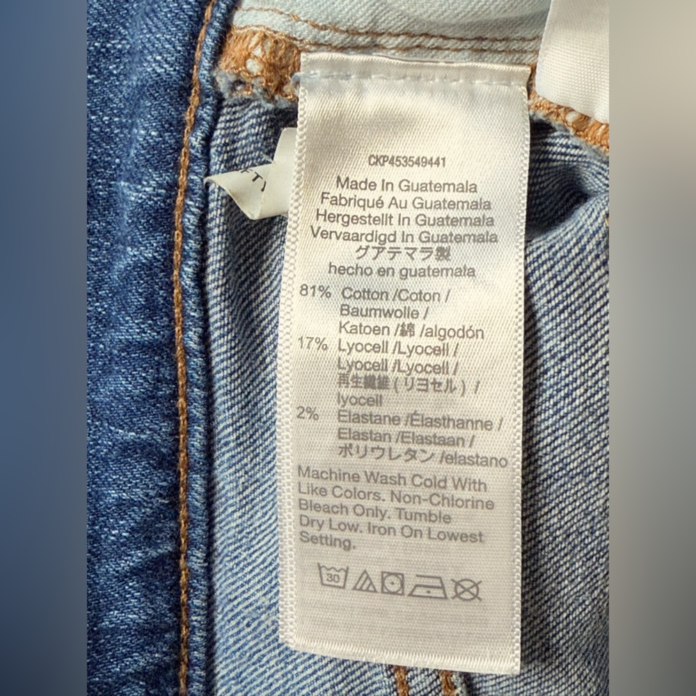 Madewell High Rise Denim Shorts Women’s Size‎ 27 - Picture 10 of 11